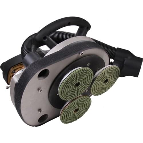 800W MY-3018 Electric Hand Triad Planetary Polisher Dry And Wet Dual Purpose Concrete Marble Granite Stone Wet Grinder 220V/110V