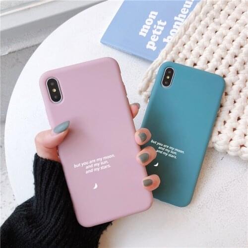 Love Poetry Case for iPhone 12 Mini 11 Pro X XS Max XR 8 7 6 6s Plus Soft Silicone Protective Cover
