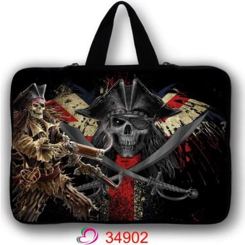 Skull Laptop Bag Case 11 12 13 14 15 15.6 for Macbook air Xiaomi pro 13.3 Asus Dell Notebook Sleeve 14.1 Waterproof Matte Cover