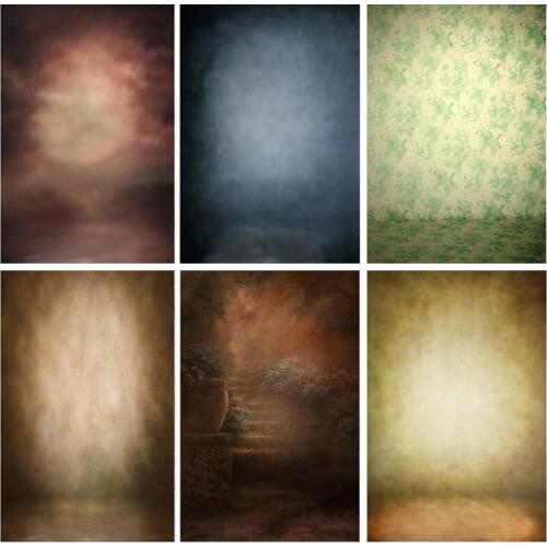 SHENGYONGBAO Abstract Vintage Texture Baby Photography Backdrops Studio Props Gradient Solid Color Photo Backgrounds 21318WE-63