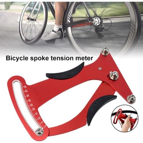Aluminum Alloy Bicycle Repair Tools Bike Spoke Tension Meter Measures for Bike Repair WHShopping