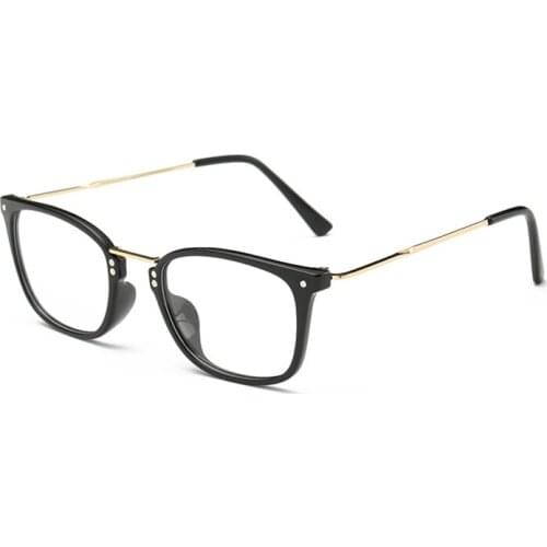 Square Men Glasses Frames New Brand Design Metal Nose Pads Women Optical Frame Women Glasses Eyewear Vintage Eyeglasses JY51013