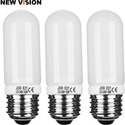 Godox 3PCS 150W Photo Light Modeling Lamp Bulb for Studio Strobe Flash