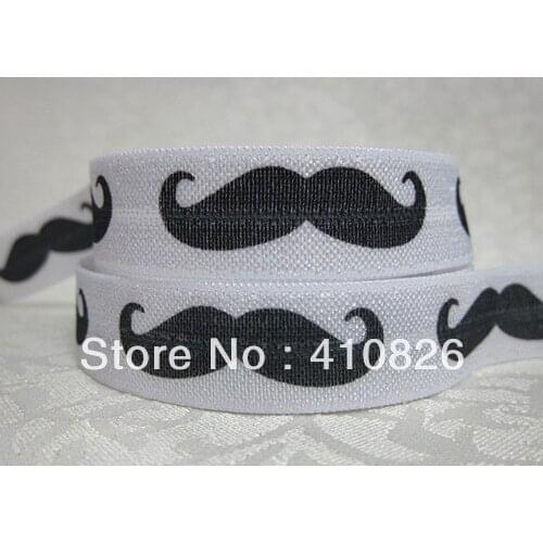 Q&N ribbon wholesale/OEM 5/8inch 717002 beard Folded Over Elastic FOE 50yds/roll free shipping