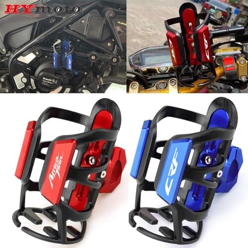 Hot Deals Motorcycle Accessories CNC Aluminum Water Bottle Holder Bottle Cage For Honda Africa Twin CRF1000L CRF 1100L XRV 750
