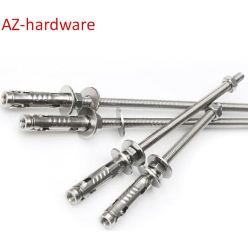 [M6M8M10M12] 304stainless Steel Lengthening Expansion Screw Super Long Ceiling Expansion Bolt