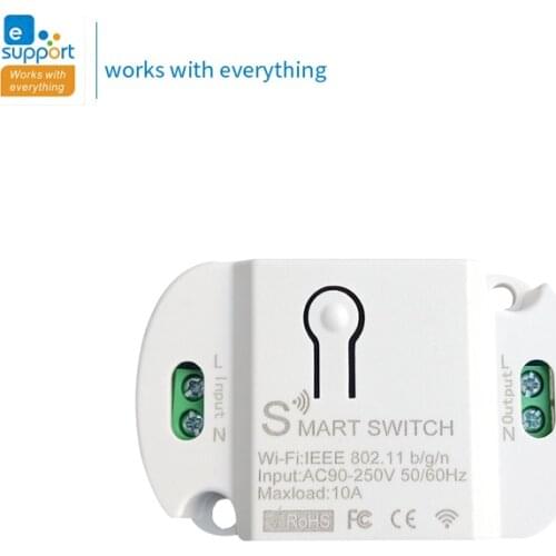 Newest EWeLink WiFi Bluetooth Smart Switch Module Home Automation Module Kit 2.4G Remote Voice Control With Alexa Google Home
