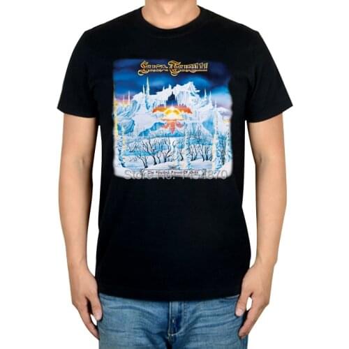 2 kinds Harajuku Fashion Cool luca turilli Rock Brand men shirt 100%Cotton Punk fitness Hardrock heavy Dark Metal streetwear