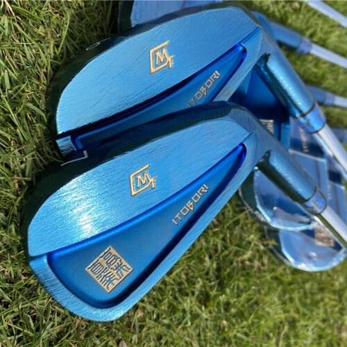 2021 New golf irons MTG ITOBORI irons set Silver/Black Copper/Blue/Rainbow ( 4 5 6 7 8 9 P ) with steel shaft golf clubs