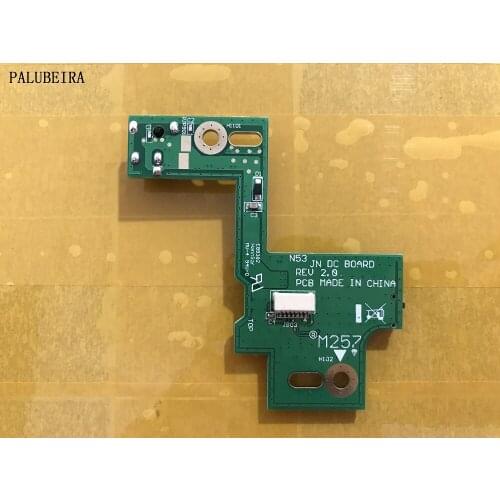 PALUBEIRA NEW FOR ASUS N53 N53S N53J N53TA N53TK N53SM N53DA N53SL N53SN N53JG N53JN N53JF N53JQ DC POWER JACK SWITCH BOARD