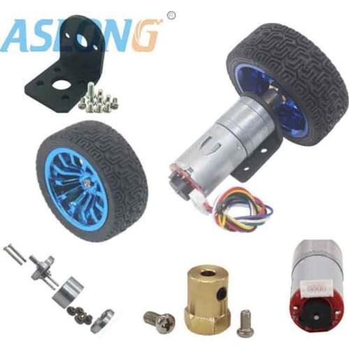 370 dc Electric motor KiT for children car smart car kit with electric gear motor copper coupling motor holder 65mm tyre JGA25