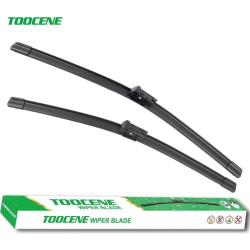 Toocene Windshield wiper Blades for Audi TT (8S) Coupe 2014-2016 pair 24"+20"car front window windscreen wiper