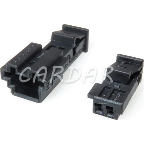 1 Set 2 Pin 9-968554-1 3-1452577-1 Car Door Light Socket Auto Audio Tweeter Plug For BMW