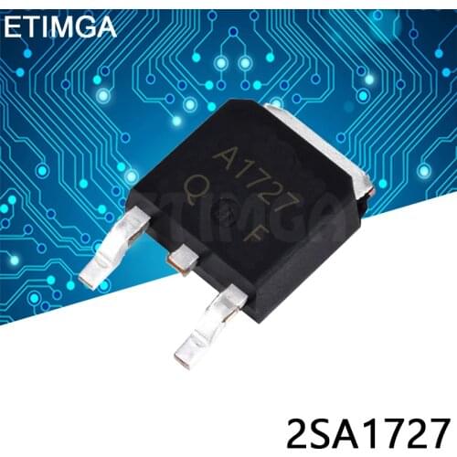 10PCS/LOT A1727 2SA1727 TO-252 0.5A 400V Transistor SMD SOT-252 For Rice cooker repair