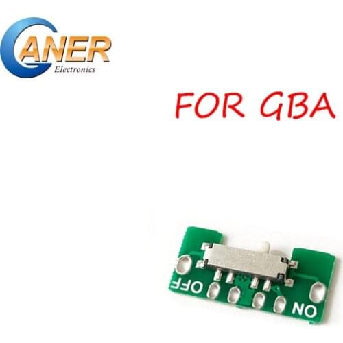 2sets For GBA/GBASP ON OFF New on off power switch Board for GBA SP game console repair Replacement Power Switch
