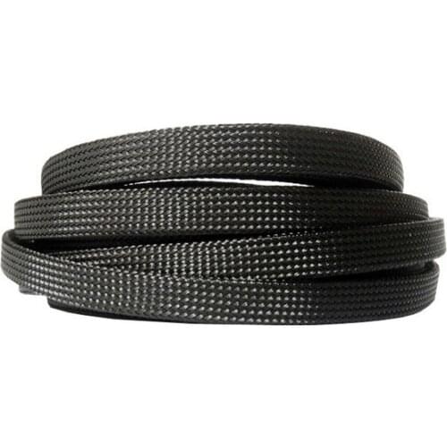 5M Cable Sleeve black Wire Protection PET Nylon Cable Sleeves wire cable Braided Cable Sleeve