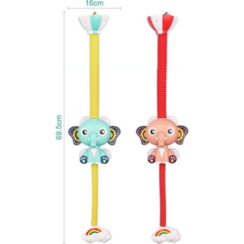Bath Toys Baby Water Game Elephant Model Faucet Shower Electric Water Spray Toy For Kids Swimming Bathroom Baby Toys
