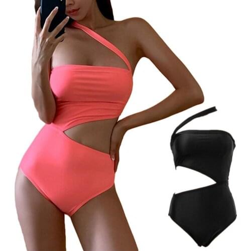 Swimsuit Solid Color Comfortable High Elasticity Women Bathing Swimsuits Beach Sexy Bathing Suit Beachwear Brazilian Bikini Set