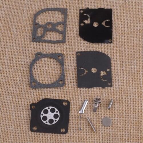 LETAOSK New Black Carburetor Repair Rebuild Kit Fit for McCulloch Mac 3200 3210 3214 3205 3514 3516 zama C1Q-H14 -H14A -H14B