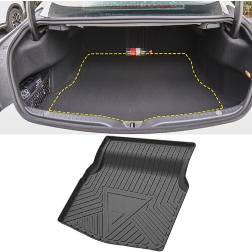 For Mercedes-Benz C-Class Sedan W205 2015-2020 Auto Car Cargo Liner All-Weather Non-slip Trunk Mats Boot Tray Carpet Accessories