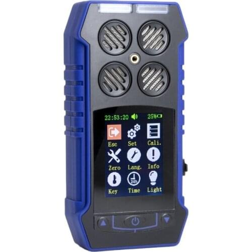 Portable 4 in 1 gas leak detector coal mine gas detector with factory price