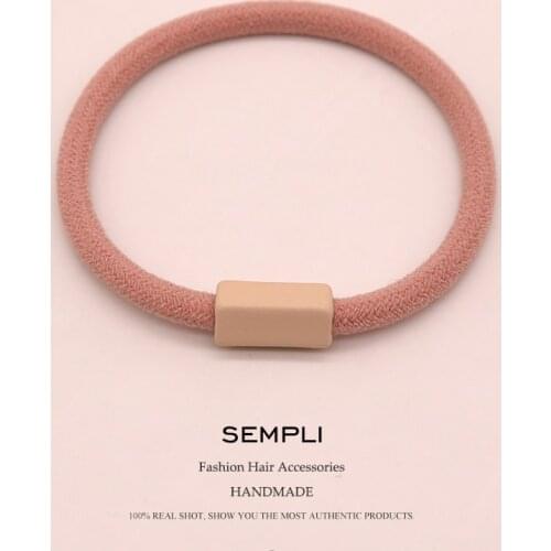 High Quality Basic Rubber Bands Frozen Elastic Hair Bands Headwear For Women Baby Girl Lady Bandana Hair Accessories