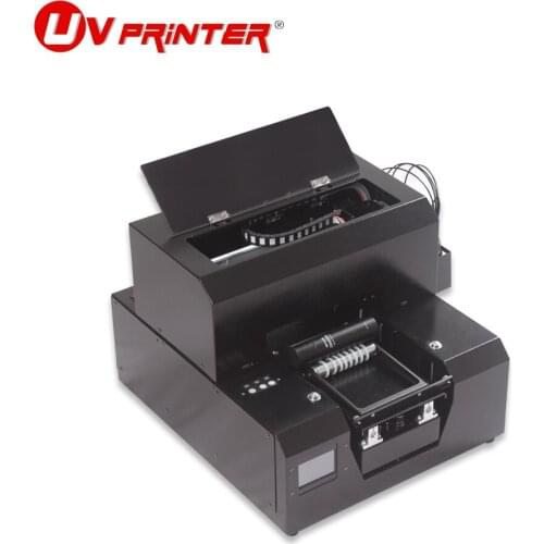 Inkjet UV printer A4 flat cylindrical LED 3D embossed high-definition printing for mobile phone case/golf/bottle body/T-shirt