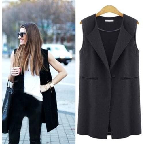 Женские длинные жилеты Swokii China At AliExpress