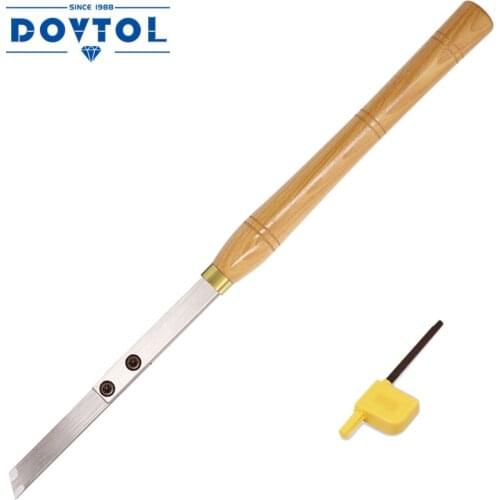 Wood Turning Tools Carbide Parting Tool and Grooving Woodturning Tool 18.5 inches for Wood Turning Lathe