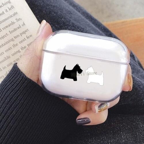 Scotties & Westies TPU Cover Case For AirPods Pro Case Bluetooth Case For Airpod 3 Earphone Accessories Skin