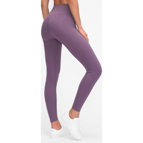 Shapewear Women Breathable Yoga Leggings Pant for Gym Sports Fitness No Front Seam Buttery Soft Womens Leggings