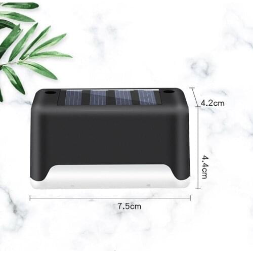 12pcs Solar Led Light Outdoor Solar Lamp Solar Lamp Solar Powered Sunlight Spotlights for Garden Decor Wall Steps Lamp THB5184
