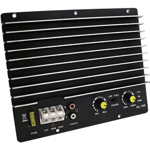1200W Car o Power Amplifier Subwoofer Power Amplifier Board o Diy Amplifier Board Car Player Kl-180