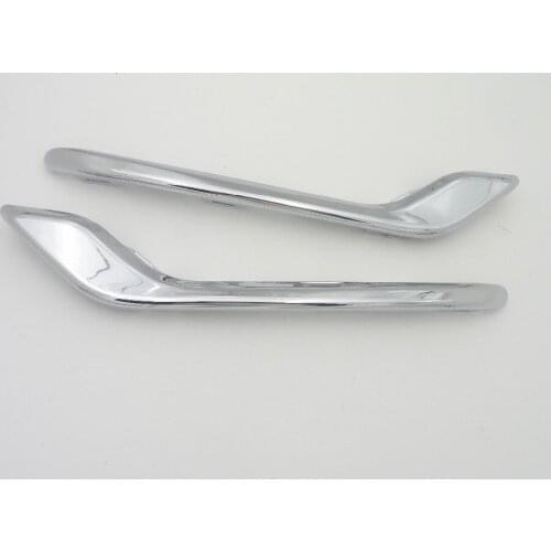 2 Pcs/Pair RH and LH electroplate front fog light cover Moldings fog lamp eyelid for Honda Crosstour 2013-2018