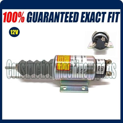 Fuel Shutdown Solenoid, Woodward# SA-2606-A 12V