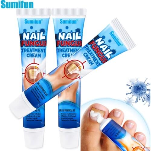 3Pcs Sumifun Onychomycosis Cream Nail Fungus Removal Ointment Fungal Treatment Paronychia Antibacterial Feet Toe Nail Cream