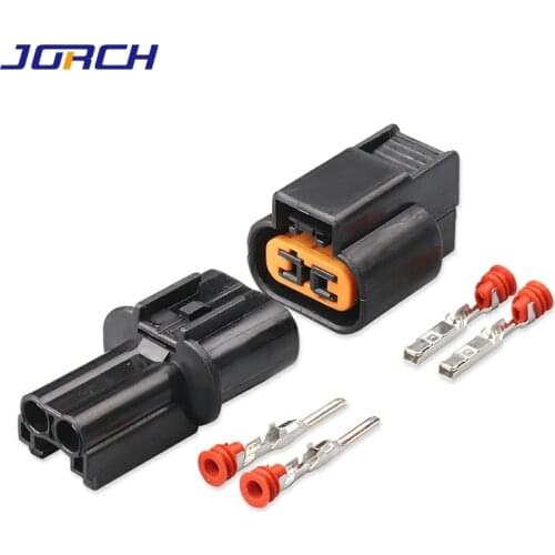 5 sets Kum Auto 2 pin way ABS Sensor Fog Lamp Automotive Wiring Harness Connector PB625-02027 For Mitsubishi Souast PB621-02020