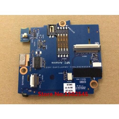 Free Shipping Original Laptop Card Reader Board for HP Pro X2 612 G1 SIM Card Board 6050A2627801-SMARTCARD-A02