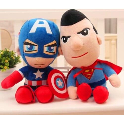 Disney Avengers doll plush toy Captain America birthday party gift, Marvel exclusive plush toy party decoration