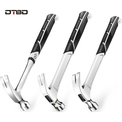 DTBD Automatic Nail Suction Claw Hammer TPR Handle Woodworking Multi-Functional Nail Hammer Joinery Professional Non-Slip Hammer
