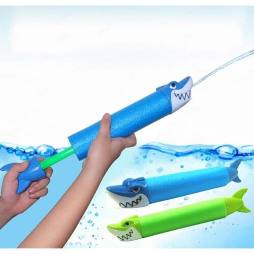 33cm Summer Water Toys Pistol Blaster Outdoor Swimming Pools Cartoon Shark Crocodile Squirter Toys For Children