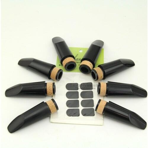 New 8 pcs clarinet mouthpiece brilliant sound key Bb +Dental pad