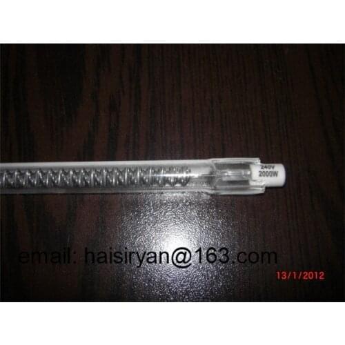 PET machine Use IR Quartz Ruby Halogen Heating Lamps