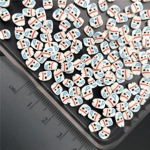 60g Whiteman Polymerclay,Soft Clay Sprinkle For Kids Diy/Craft Diy Making/Nail Art/Scrapbook Decoration/Craft Filler