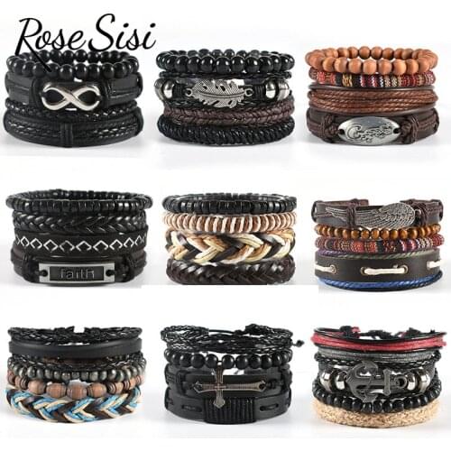 Rose sisi Leather Bracelets