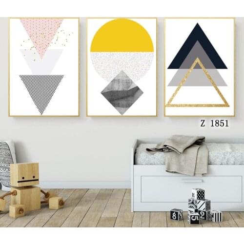 Nordic Forest Lanscape Wall Art Canvas Poster and Print Canvas Painting Decorative Picture for Living Room Home Decoration Decor