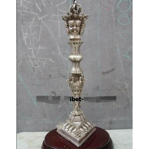 Old Tibet Buddhism Gilt Bronze Mahakala Buddha Statue Phurpa Vajra Dorje Daggers please choose colour
