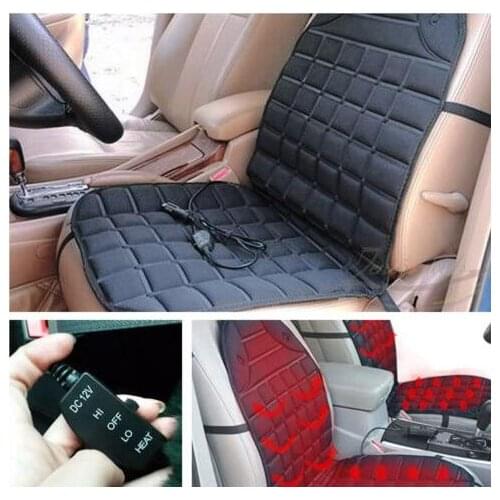 12V universa Heated Car Seat Cushion Cover Seat autumn winter Heater seat Warmer support for car Cushion driver passenger heater