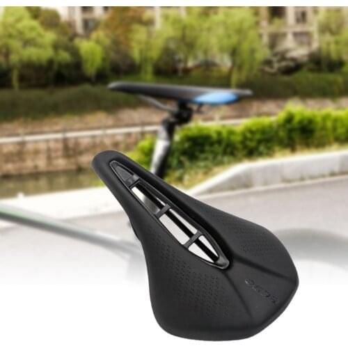Bike Silicone EVO Leather Surface Silica Filled Cushion Saddle Bike Seat Comfort, Bike Saddle Cycling Seat