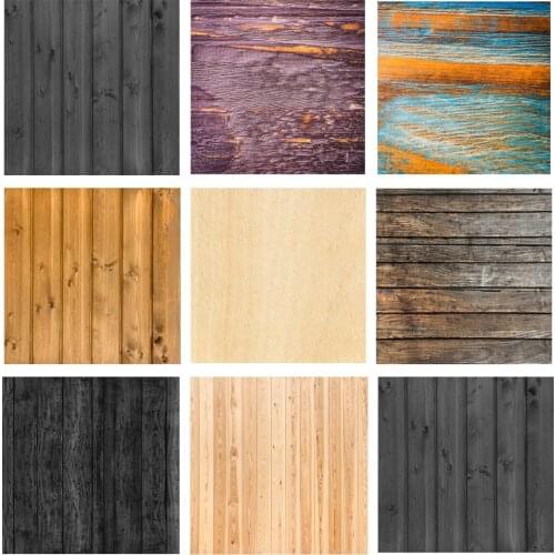 Photography Wooden Board Backdrop Vinyl Background Studio Photo Props Vintage